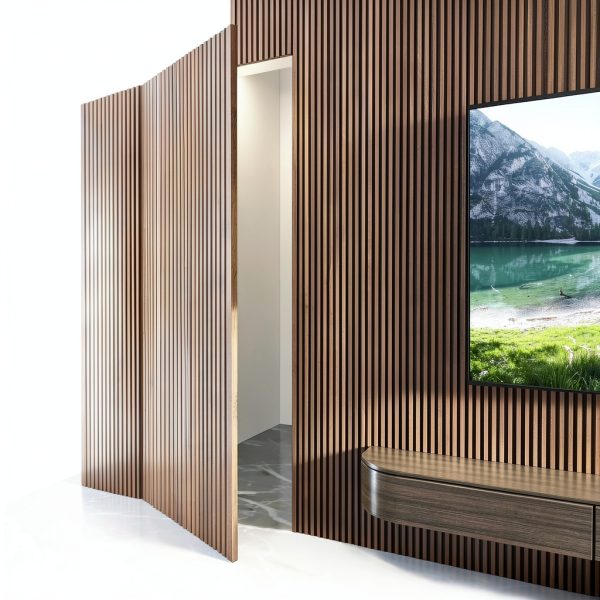 Art3d Modern Wood Wall Panels Smoked Oak-6