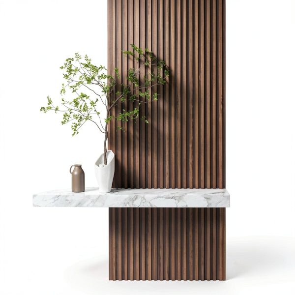 Art3d Modern Wood Wall Panels Smoked Oak-3