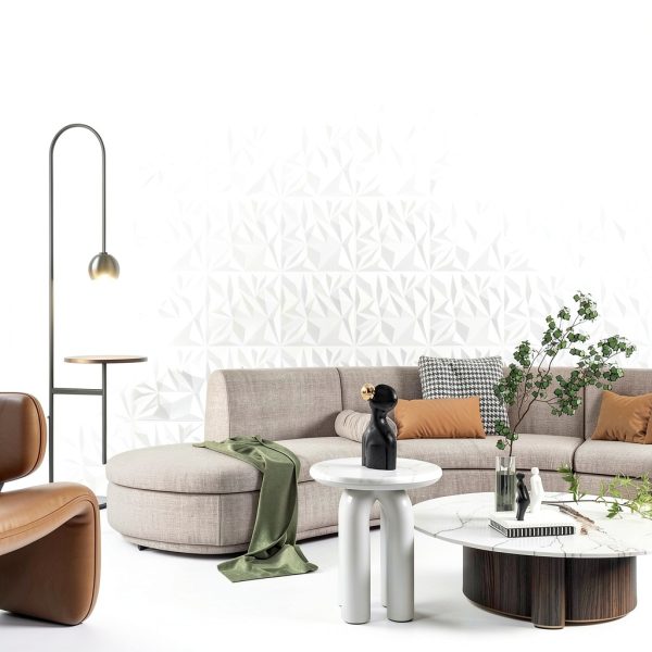 Art3d 3D Wall Panels PVC Modern Accent Wall Decor-7