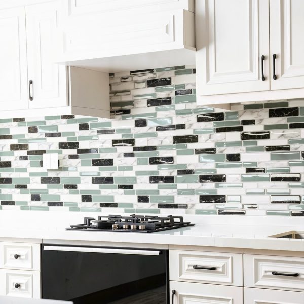 Gray Marble Peel and Stick Wall Tiles Art3d-6