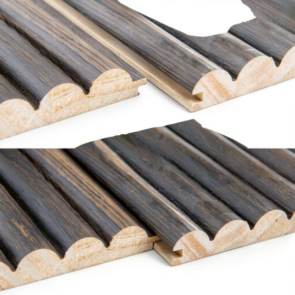 Art3d Wood Wall Panel Beaded Smoked Oak-7