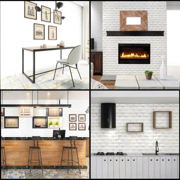 3D Brick Wall Panel YU LI 3DH PE Foam Waterproof-3