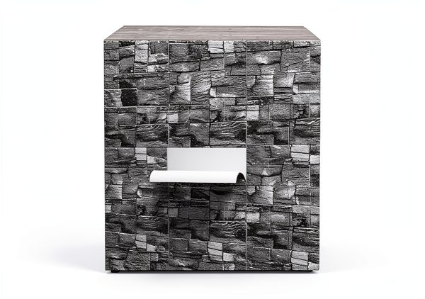 3D Wall Panel Greymond XPE Square Tiles Red Brick-2
