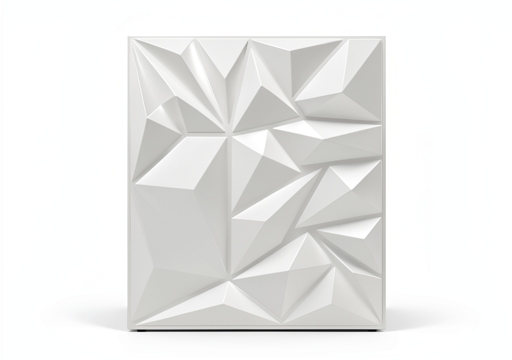Art3d 3D wall panels installed in a modern living room