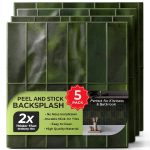 3D Peel Stick Tile SELECT LIGHTING Backsplash-0
