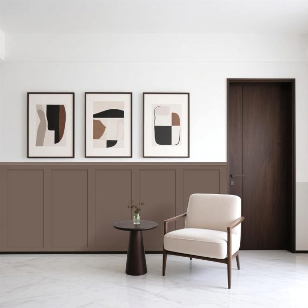 Art3d 94.5 x 54 Inch Log Color MDF Wall Panel-1