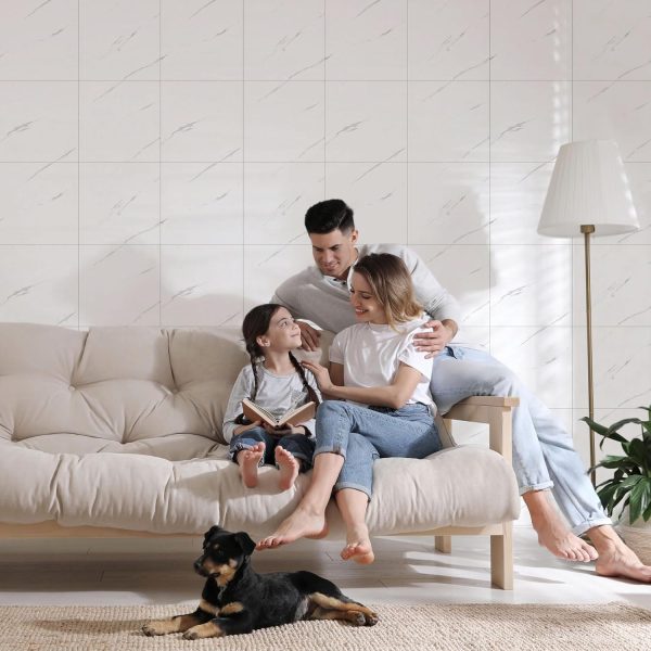 WAPANE Marble Peel and Stick Wall Tiles Modern PVC Panels-5