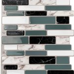 Gray Marble Peel and Stick Wall Tiles Art3d-0