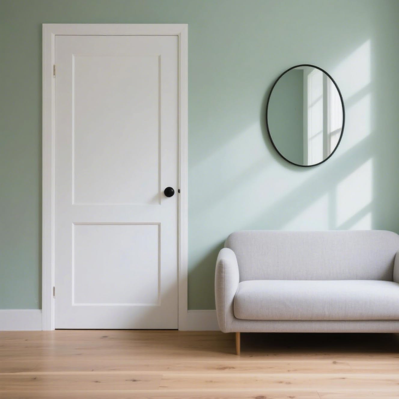 NeatiEase 3D wall panels installed on a living room wall