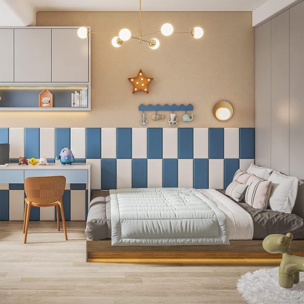 YLL YLL 3D Wall Panel Modern Peel Stick Easy Assemble-2