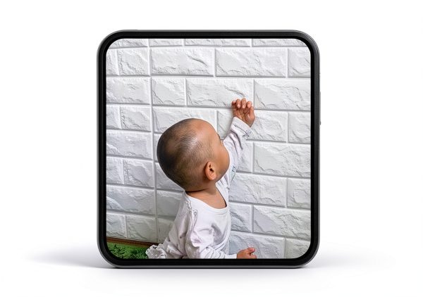Sodeno 3D Foam Wallpaper Brick Pattern White 10PCS-5