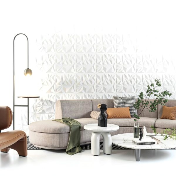 Art3d 3D Wall Panels PVC Modern Accent Wall Decor-2