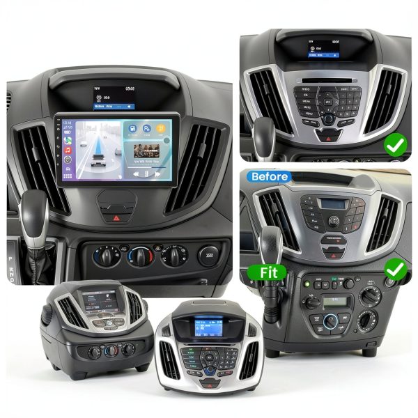Ford Transit Android Carplay Radio-7