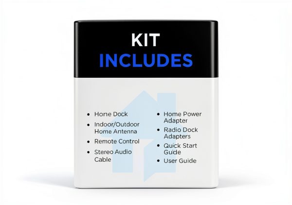 Audiovox Sirius Dock & Play Radio Black SXDH3-4