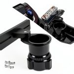 Cup Holder Radio Mount Vornalex CBRM-20250903 Bracket 360° Rotatable-0