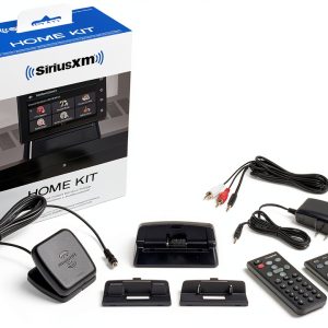 SiriusXM Home Kit SXDH4 Black Portable Bluetooth Satellite Radio Dock-0