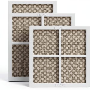 LT120F Refrigerator Air Filter 3-Pack by LEOPO - Activated Carbon-0