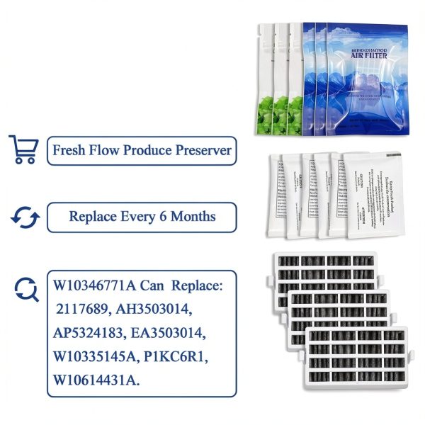 Air Filter & Produce Preserver 6-Pack AMI PARTS Fresh Flow-1
