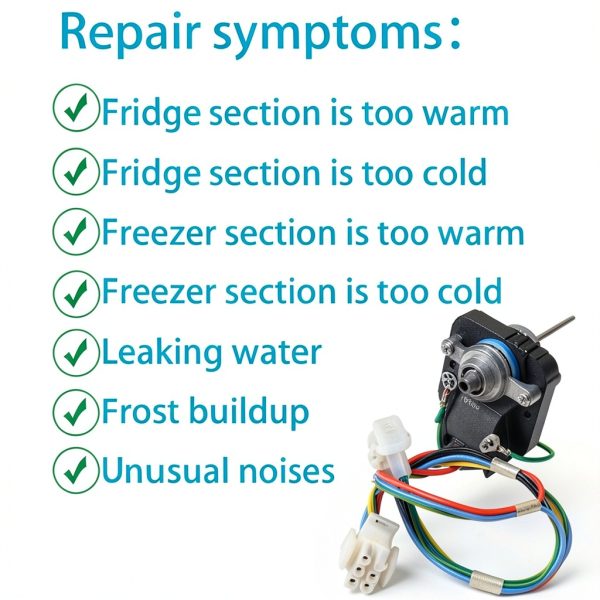 Refrigerator Evaporator Fan Motor GALEPICK Kit for Electrolux-3