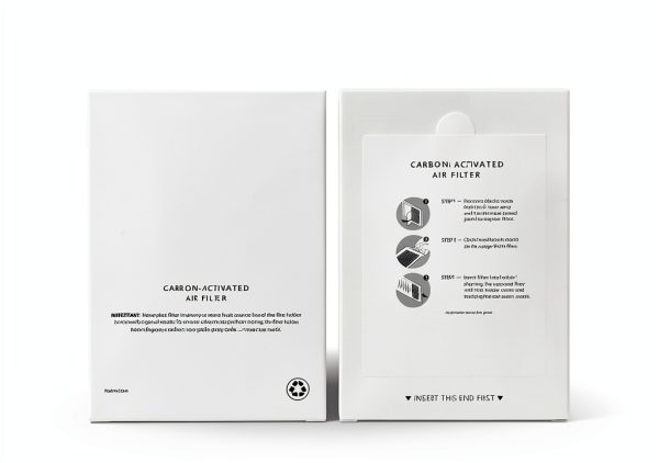 4 Pack Refrigerator Air Filter Replacement Carbon Activated Air Filter Compatible with Frigidaire and Electrolux, Replaces SCPUREAIR2PK, EAFCBF Replace 242061001, 242047804-3