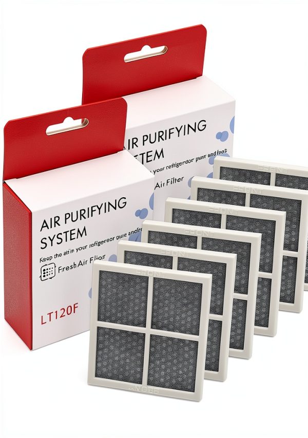 LT120F Refrigerator Air Filter Replacement for LG LT120F Kenmore Elite 46-9918 469918 9918 Replaces ADQ73214402 ADQ73214403 ADQ73214404-6 Pack-0
